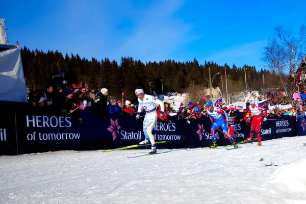 Campeonato Mundial Esqui 50Km 2011 Oslo — Fotografia de Stock