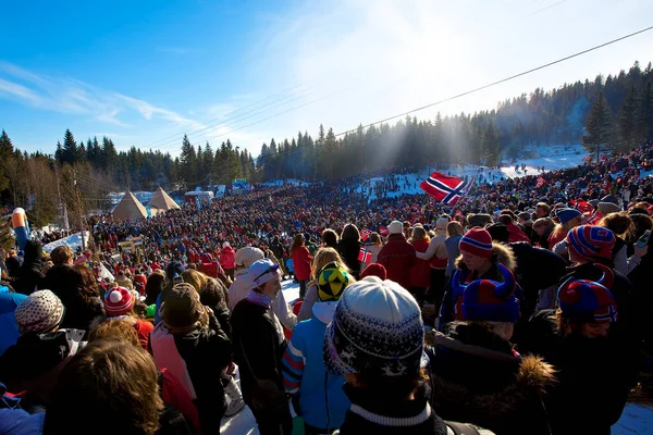2011年奥斯陆世界滑雪锦标赛50公里长 — 图库照片