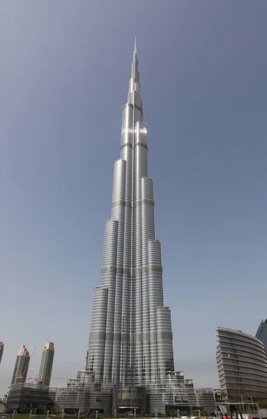 Dubai Emirados Árabes Unidos 2011 Edifício Arranha Céus Mais Alto — Fotografia de Stock
