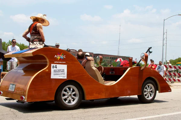 Houston Sanat Otomobili 2011 Yaratıcı Özel Araba Karnavalı — Stok fotoğraf