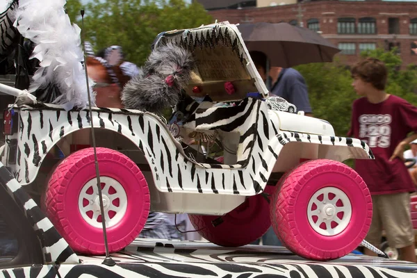 Houston Art Car Parade 2011 Kreative Custom Car Karneval — Stockfoto