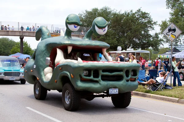 Houston Art Car Parade 2011 Creativo Personalizzato Carnevale Auto — Foto Stock