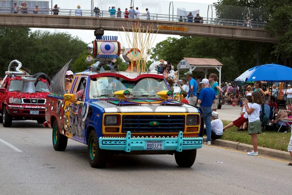 Houston Art Car Parade 2011 Creative Custom Car Carnival — Stock fotografie