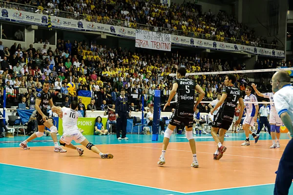 Cev Volley Champions League 2010 2011 Final Four分類マッチ3 — ストック写真