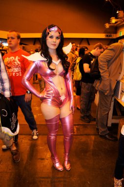 Londra Film ve Comic Con Earls Court London 'da