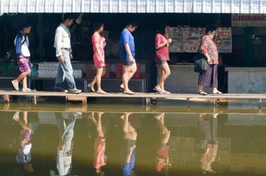 Bangkok 'ta muson seli. Ekim 2011