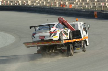 14 Ocak 2012 'de Dubai Autodrome' da 24 saatlik yarış 