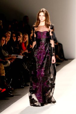 Model walks the runway for the HONOR