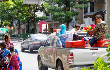 Songkarn Tayland Yeni Yılı - Su Festivali