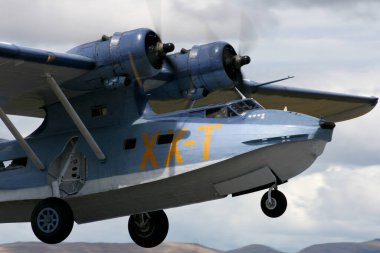 Catalina takeoff on runway 