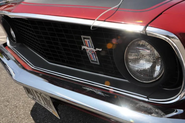 Vintage Amerykański Samochód — Zdjęcie stockowe