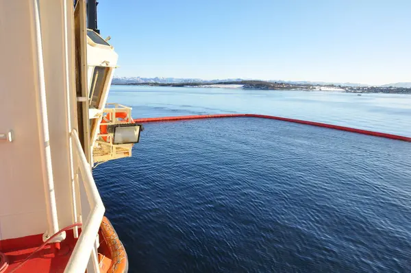Modern Oil Platform North Sea Norway — Stock Photo, Image