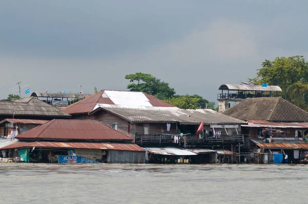 Inundación Monzónica Bangkok Octubre 2011 — Foto de Stock