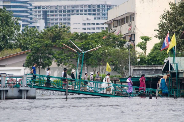Een Moessonoverstroming Bangkok Oktober 2011 — Stockfoto