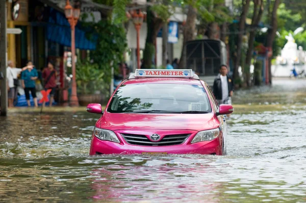 Monsoon Flooding Bangkok October 2011 — Stock Photo, Image
