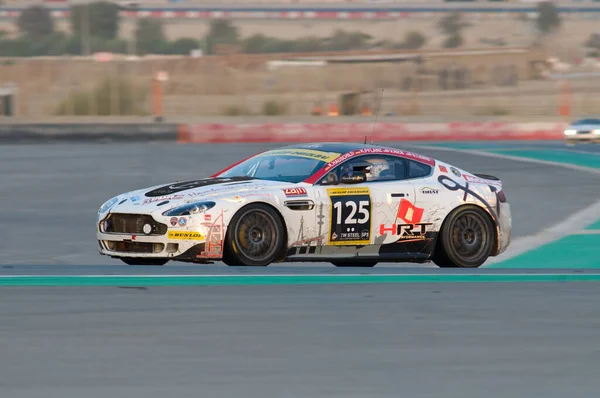 Racing Speed Car Hour Race Dubai Autodrome January 2012 — Stock Photo, Image