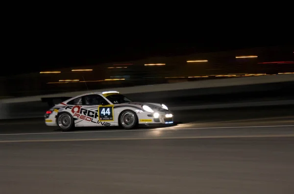 Coche Carreras Velocidad Horas Carrera Autódromo Dubai Enero 2012 —  Fotos de Stock