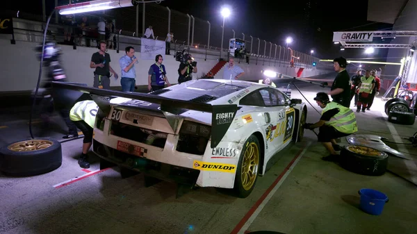Ocak 2012 Dubai Autodrome Saatlik Yarış — Stok fotoğraf