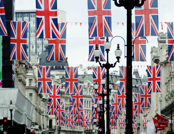 Londra Ngiltere Buckingham Sarayı Nda Kraliçe Nin Muhafızları — Stok fotoğraf