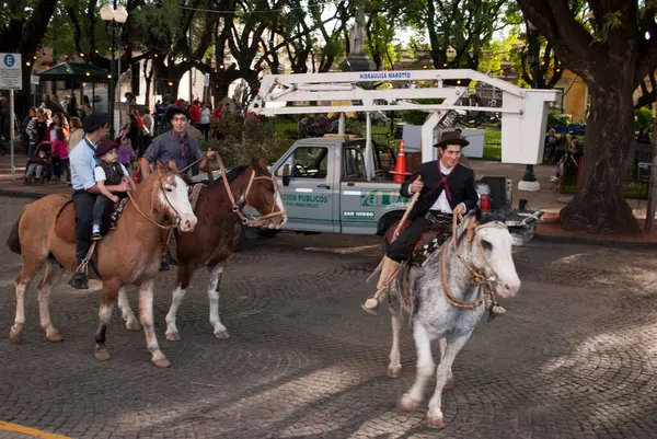 Montevideo Uruguay September 2008 Gaucho Horse Show Expo Prado — Stock Photo, Image