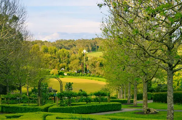 Vista Enchanted Maze Melbourne — Fotografia de Stock