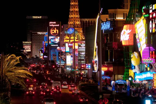 Las Vegas Nevada Night — Stock Photo, Image