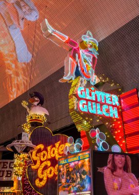 las vegas, usa. - neon sign of the casino