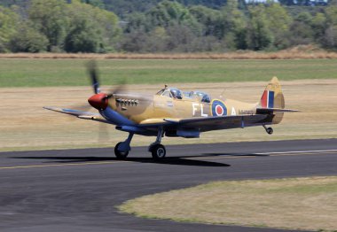 Spitfire Tr. İX. Gündüz çekimleri. Havacılık kavramı