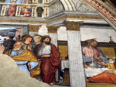 Siena - Palazzo Chigi Saracini Avlusu 