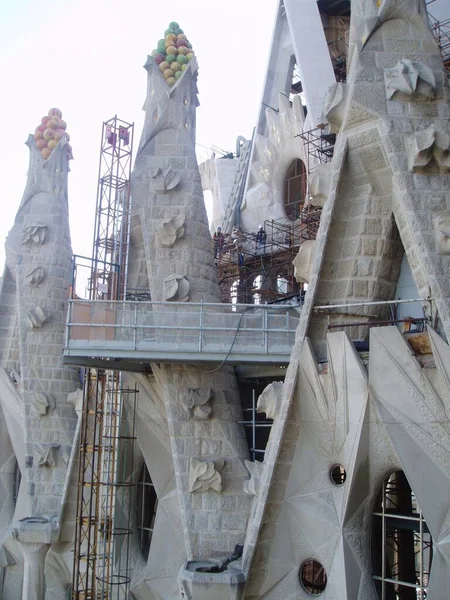 Sagrada Familia Kerk Barcelona Spanje — Stockfoto