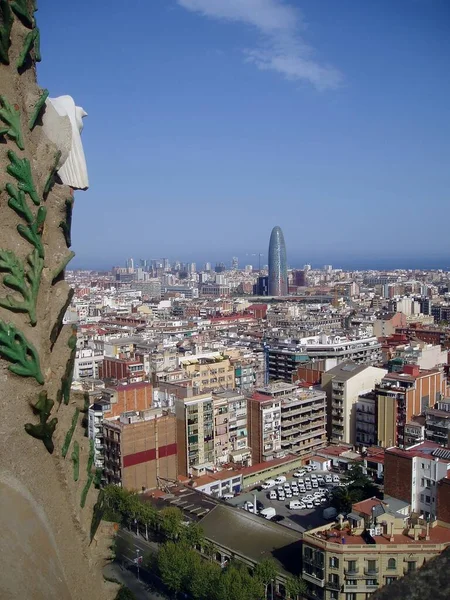 Kościół Sagrada Familia Barcelonie Hiszpania — Zdjęcie stockowe