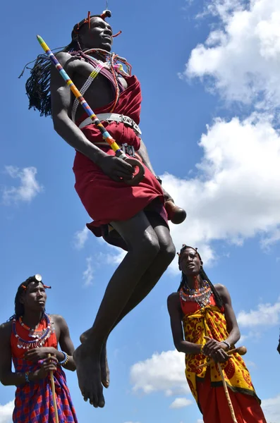 Masai Women Travel Place Background — Stock Photo, Image