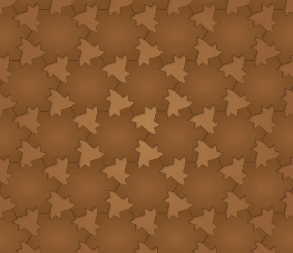 Texture Brown Stars Close — Stock Photo, Image