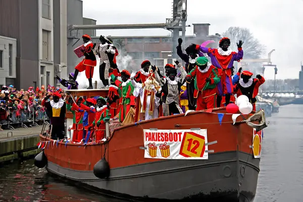 Hollanda Sinterklaas Girdisi — Stok fotoğraf