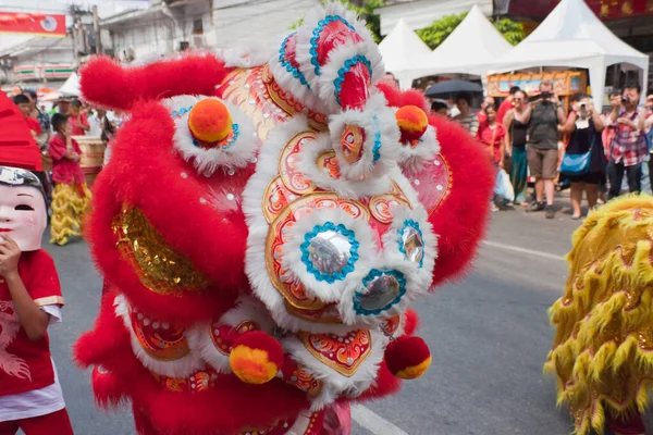 Bangkok Chinatown Thailand Fevereiro Tradições Ano Novo Chinês Celebrações Ano — Fotografia de Stock