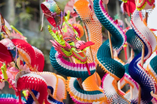 Bangkok Chinatown Thailand Februari Tradisi Tahun Baru Imlek Perayaan Tahun — Stok Foto