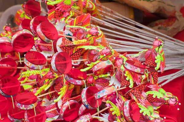 Bangkok Chinatown Thailand Února Čínské Novoroční Tradice Čínské Novoroční Oslavy — Stock fotografie