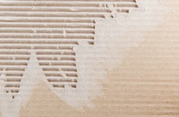 Close View Brown Cardboard Texture — Stock Photo, Image
