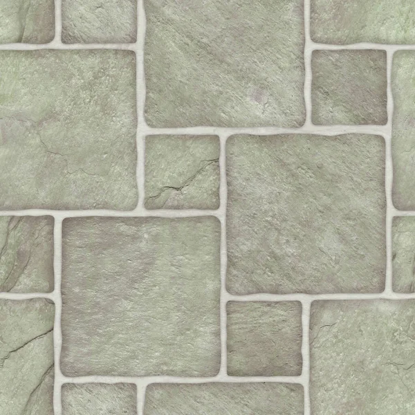 Texture Mosaico Marmo Pietra Verde Altezze — Foto Stock