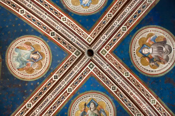 Florence Santa Croce Baroncelli Chapel — Stock Photo, Image