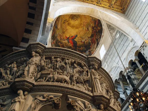 Pisa Duomo Kathedraal Interieur — Stockfoto