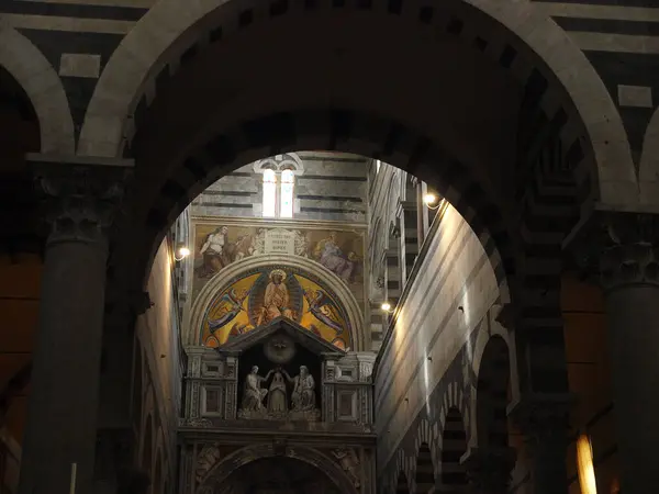 Pisa Duomo Interno Cattedrale — Foto Stock