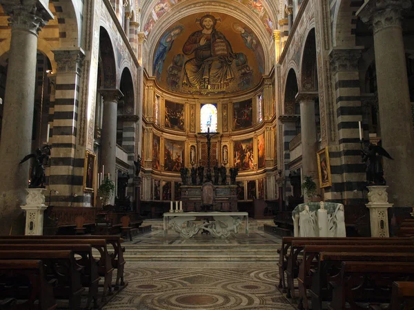 Pisa Duomo Interno Cattedrale — Foto Stock