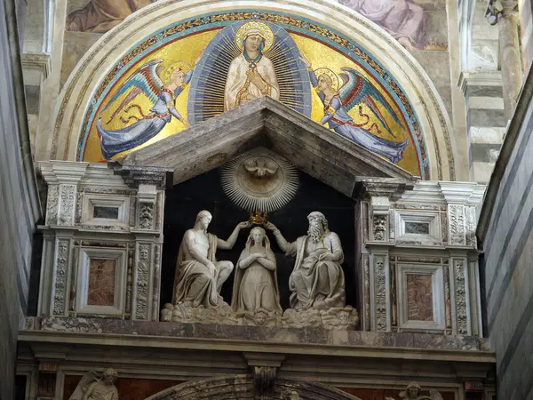 Pise Cathédrale Duomo Intérieur — Photo