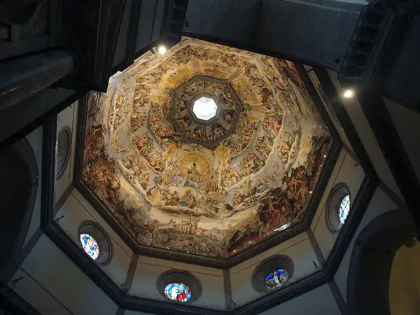 Interior Historical Florence Duomo — Stock Photo, Image