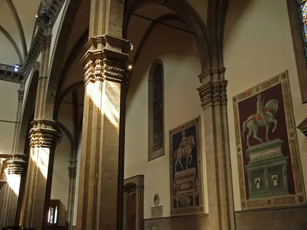 Interior Historical Florence Duomo — Stock Photo, Image