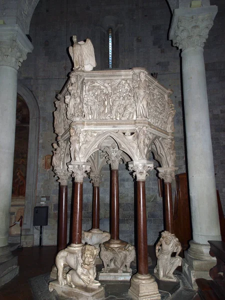 Kerk Van Sint Andreas Apostel Pistoia Toscane — Stockfoto