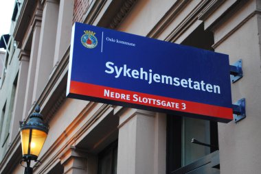 Sykehjemsetaten Norveç 'te ofis imzası