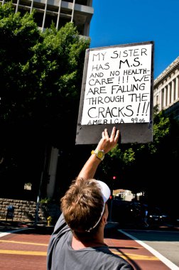 Protestocu Los Angeles İşgali 'nde İşgal Etti.