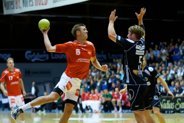 Aalborg Handball Played First League Match Being Detached Aab Company — Stock Photo, Image